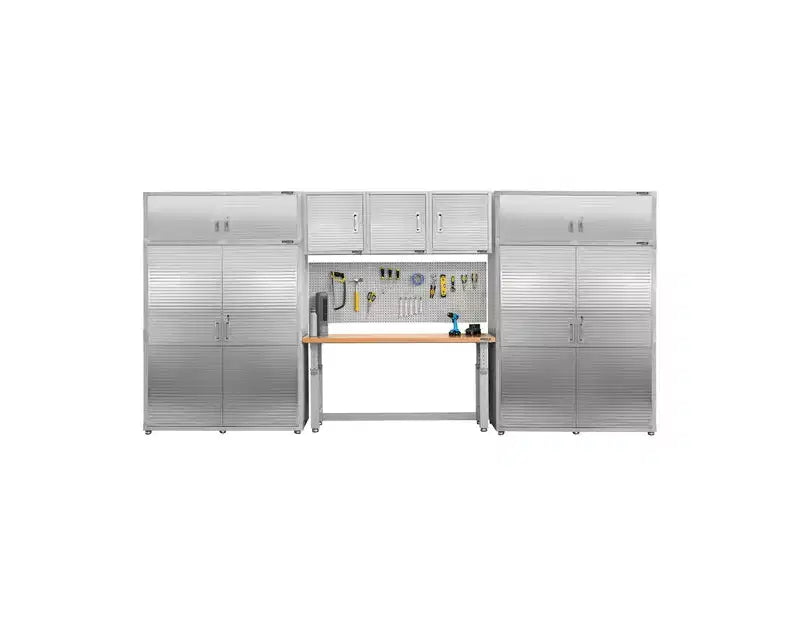 Seville Classics UltraHD extra brede opbergkastset van 2 delen, 60 x 24