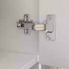 Hitow Kleiderschrank mit Doppelschublade und Spiegeltür, unterteilte Aufbewahrung