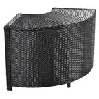 Spa Surround Spa-frame, vierkante modulaire loungeset voor buiten van rotan