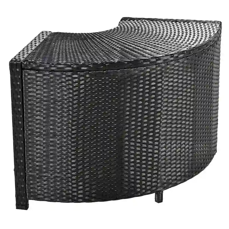 Spa Surround Spa-frame, vierkante modulaire loungeset voor buiten van rotan