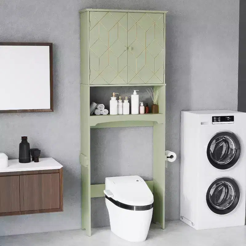Stauraumschrank über der Toilette für das Badezimmer