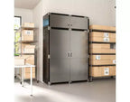 Seville Classics UltraHD extra brede opbergkastset van 2 delen, 60 x 24