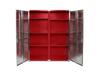 Seville Classics UltraHD extra brede opbergkastset van 2 delen, 60 x 24