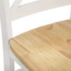 Eetkamerstoelen in landelijke cottage-stijl van Simple Living (set van 2)