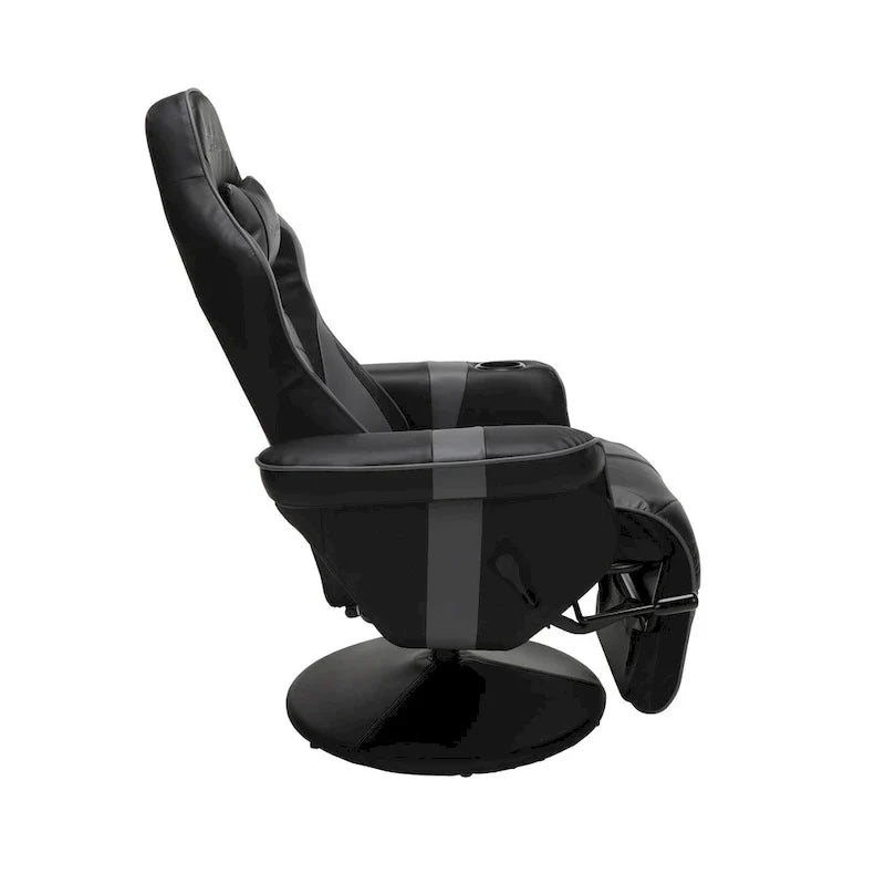 Fauteuil inclinable de jeu avec repose-pieds
