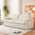 Dyonery 86 Cloud 2-Sitzer-Sofa, tiefe Sitzfläche und breite Armlehnenkissen, stabiler Rahmen, atmungsaktives ergonomisches Design