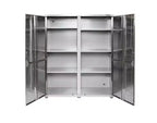 Seville Classics UltraHD extra brede opbergkastset van 2 delen, 60 x 24