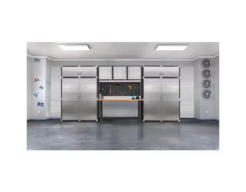 Seville Classics UltraHD extra brede opbergkastset van 2 delen, 60 x 24