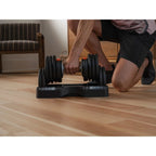 NordicTrack dumbbellset van 55 lb met instelbaar gewicht