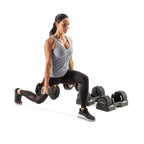 NordicTrack dumbbellset van 55 lb met instelbaar gewicht