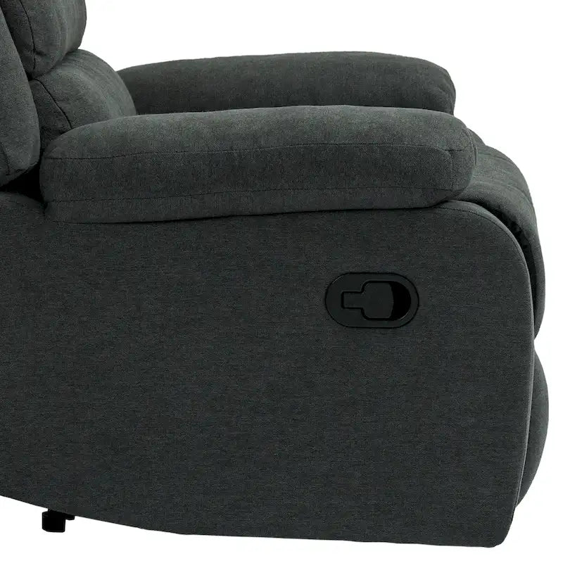 Set van 2 klassieke en traditionele handmatige relaxfauteuils