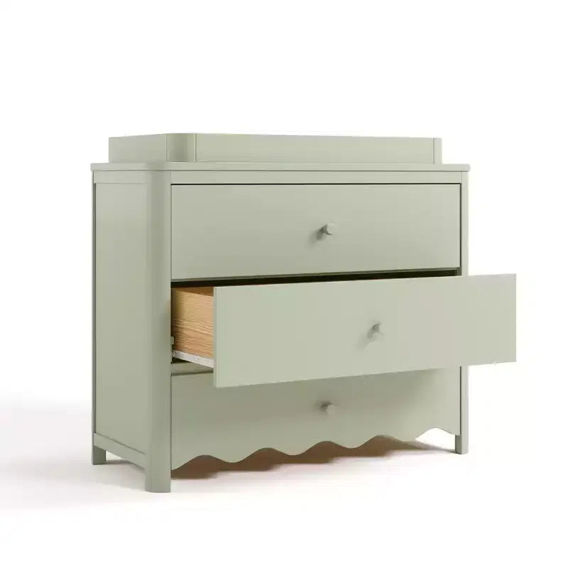 Commode Storkcraft Casablanca à 3 tiroirs avec table à langer amovible