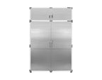 Seville Classics UltraHD extra brede opbergkastset van 2 delen, 60 x 24