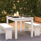 Flash Furniture, rechteckiger Farm-Esstisch aus massivem Kiefernholz, 46 x 30