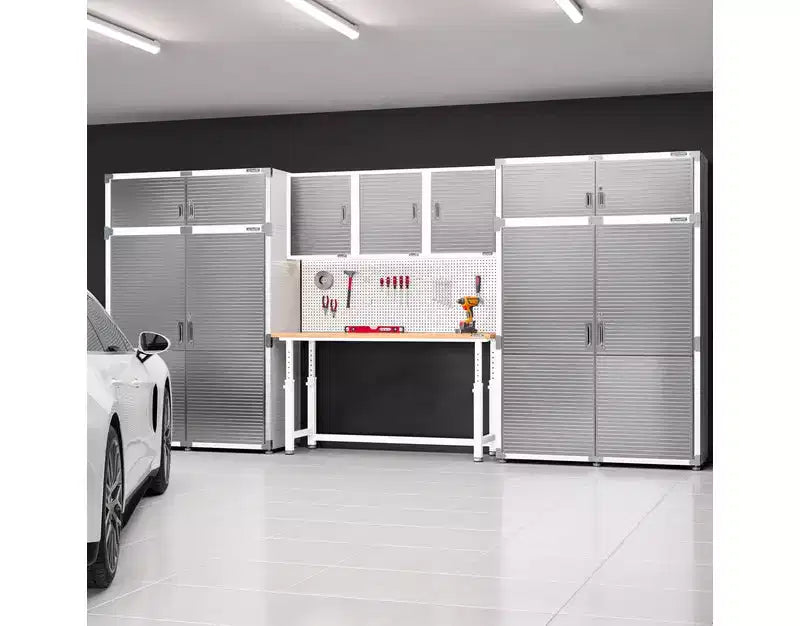 Seville Classics UltraHD extra brede opbergkastset van 2 delen, 60 x 24