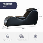 Chaise de yoga d'intérieur Mixoy, chaise longue incurvée de yoga pour adultes, idéale pour s'étirer, faire de l'exercice et se détendre