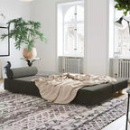 Daybed / Fold-Out Queen-Size Sleeper - Microvelvet