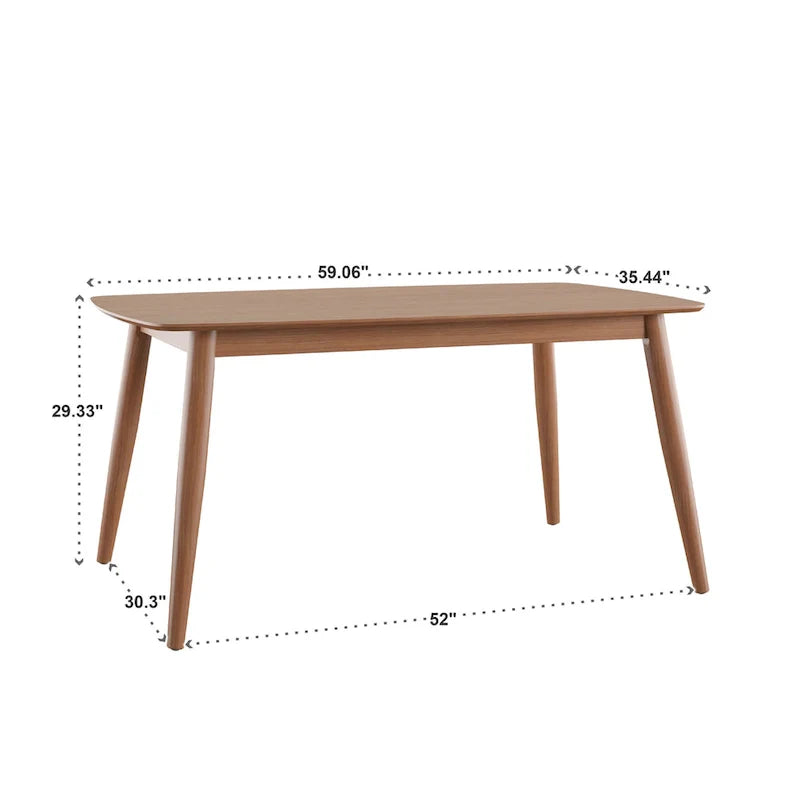 Norwegisches Essset aus Eiche mit konischen Beinen im dänischen Stil von iNSPIRE Q Modern