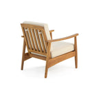 Ensemble de salon de jardin 4 places en bois d’acacia Willowbrook de Christopher Knight Home