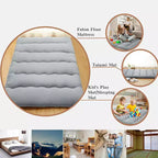 Japanese Futon Mattress, Foldable Floor Sleeping Pad, Tatami Mat for Home, Camping Mattress