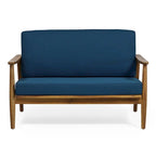 Ensemble de salon de jardin 4 places en bois d’acacia Willowbrook de Christopher Knight Home