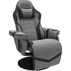 Fauteuil inclinable de jeu avec repose-pieds