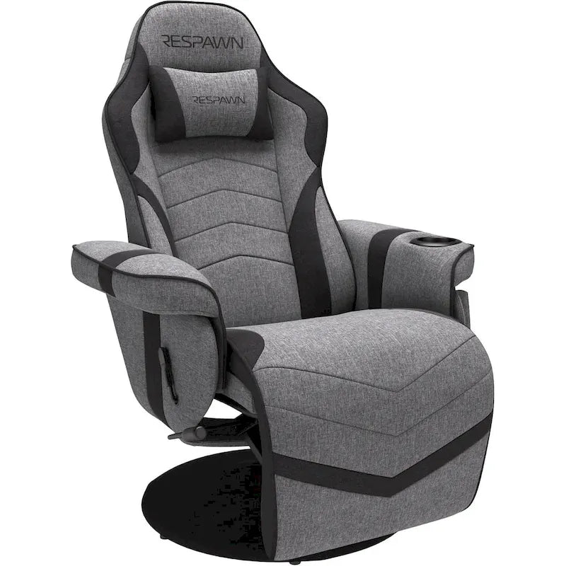 Fauteuil inclinable de jeu avec repose-pieds